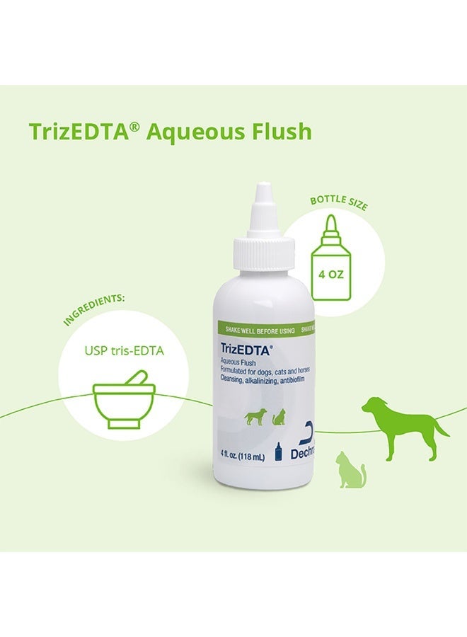 DECHRA TrizEDTA Flush Ear & Skin Cleansing Solution for Dogs & Cats 118 ml – Antimicrobial Gentle Clean From Varmacy - Image 4